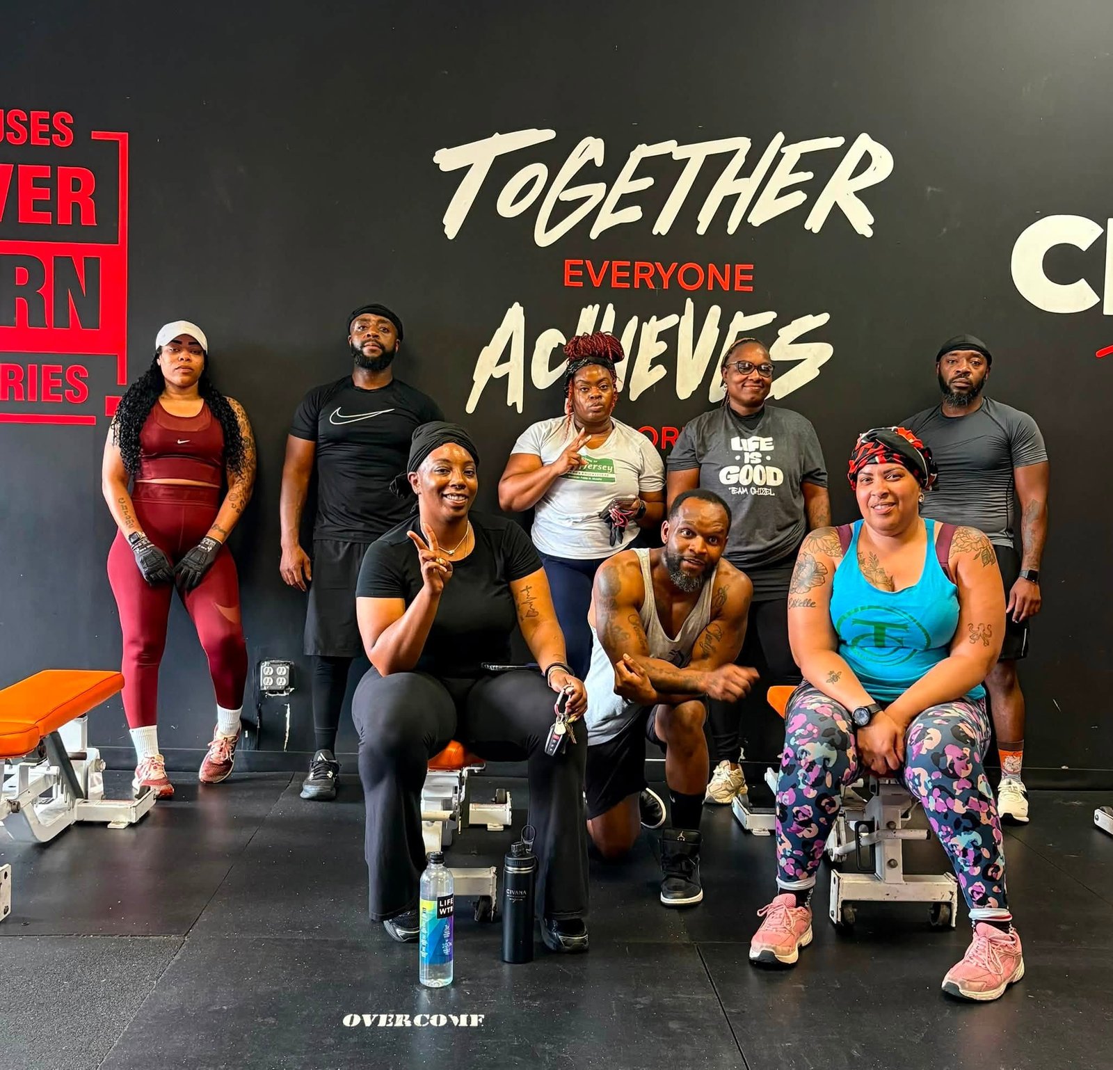 Team Chizel client progress and transformation media